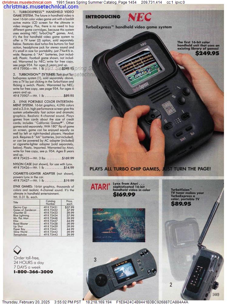 1991 Sears Spring Summer Catalog, Page 1454