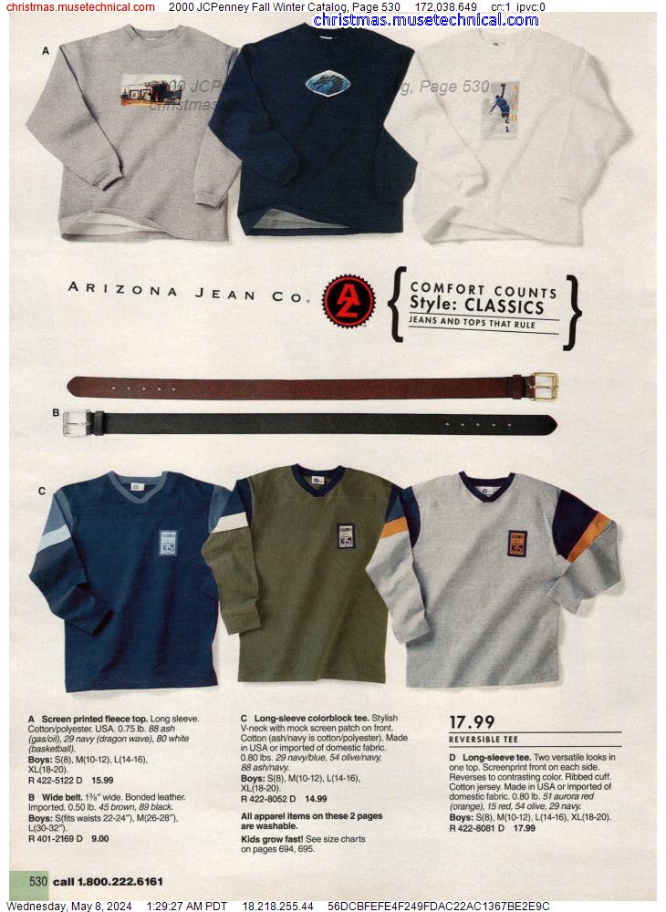 2000 JCPenney Fall Winter Catalog, Page 530