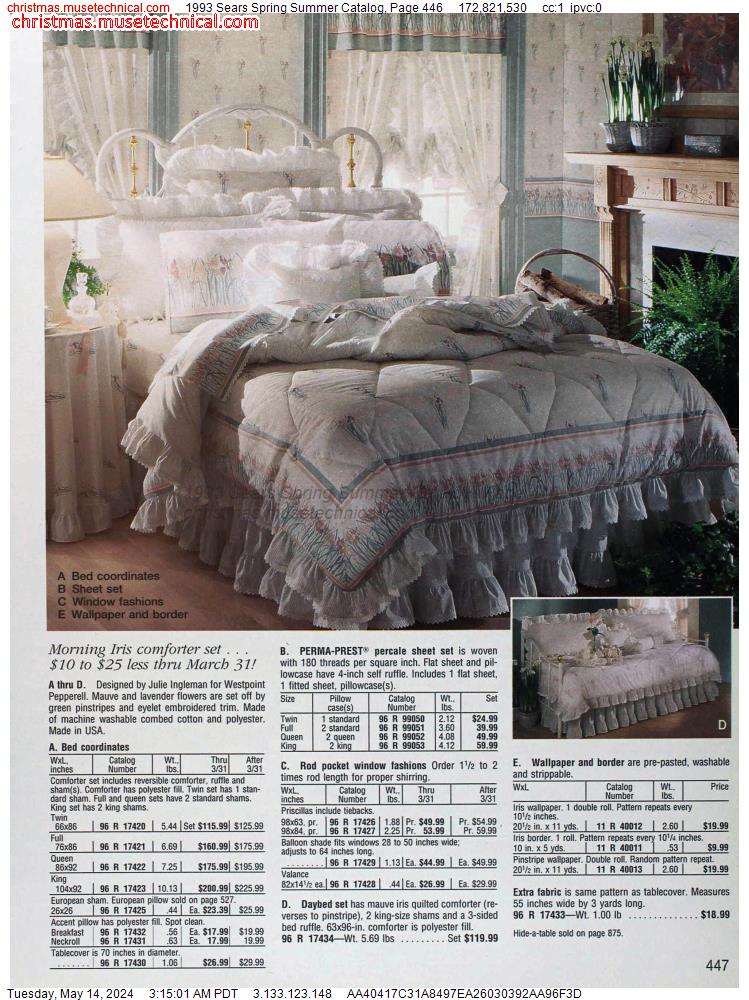 1993 Sears Spring Summer Catalog, Page 446