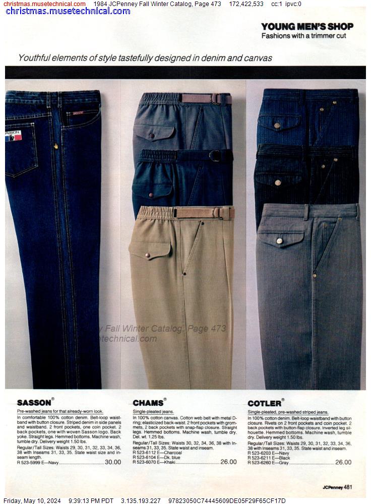 1984 JCPenney Fall Winter Catalog, Page 473