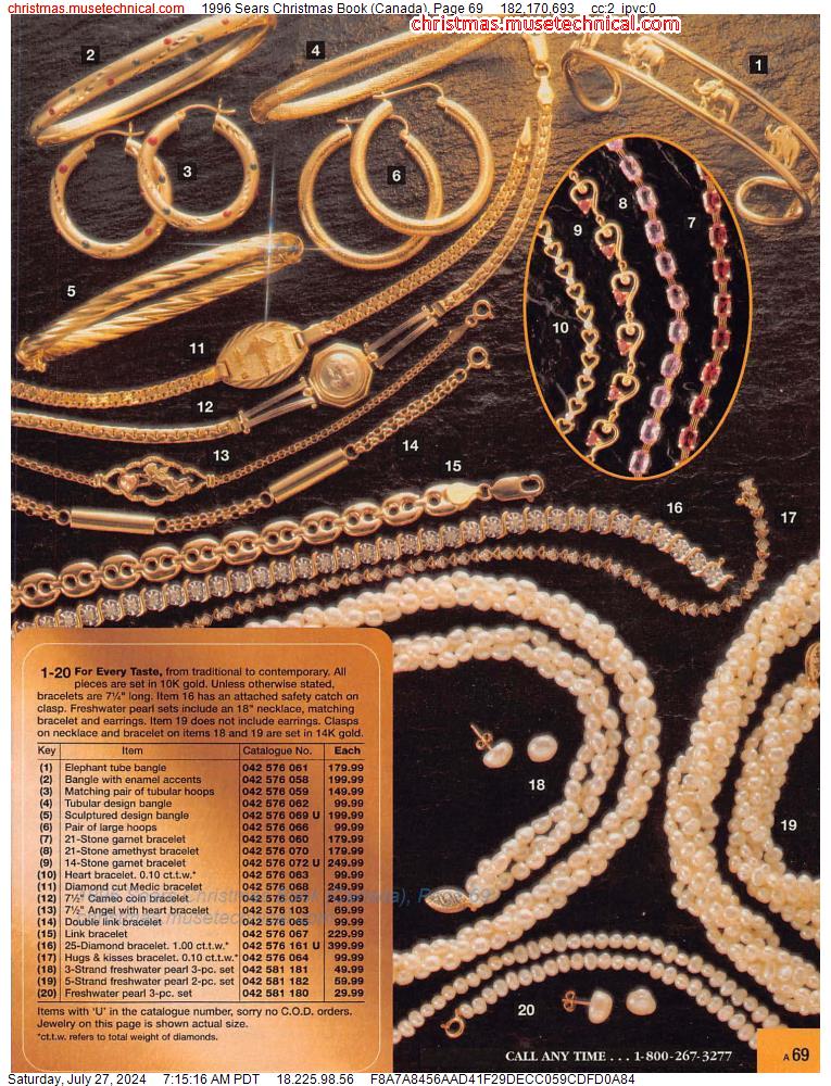 1996 Sears Christmas Book (Canada), Page 69