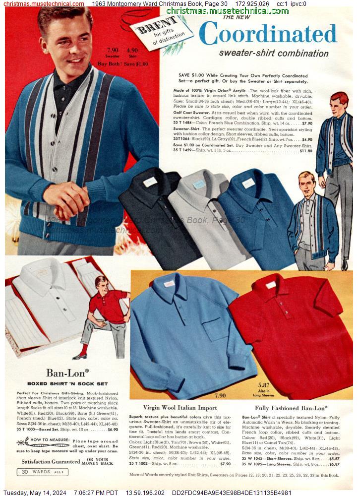 1963 Montgomery Ward Christmas Book, Page 30