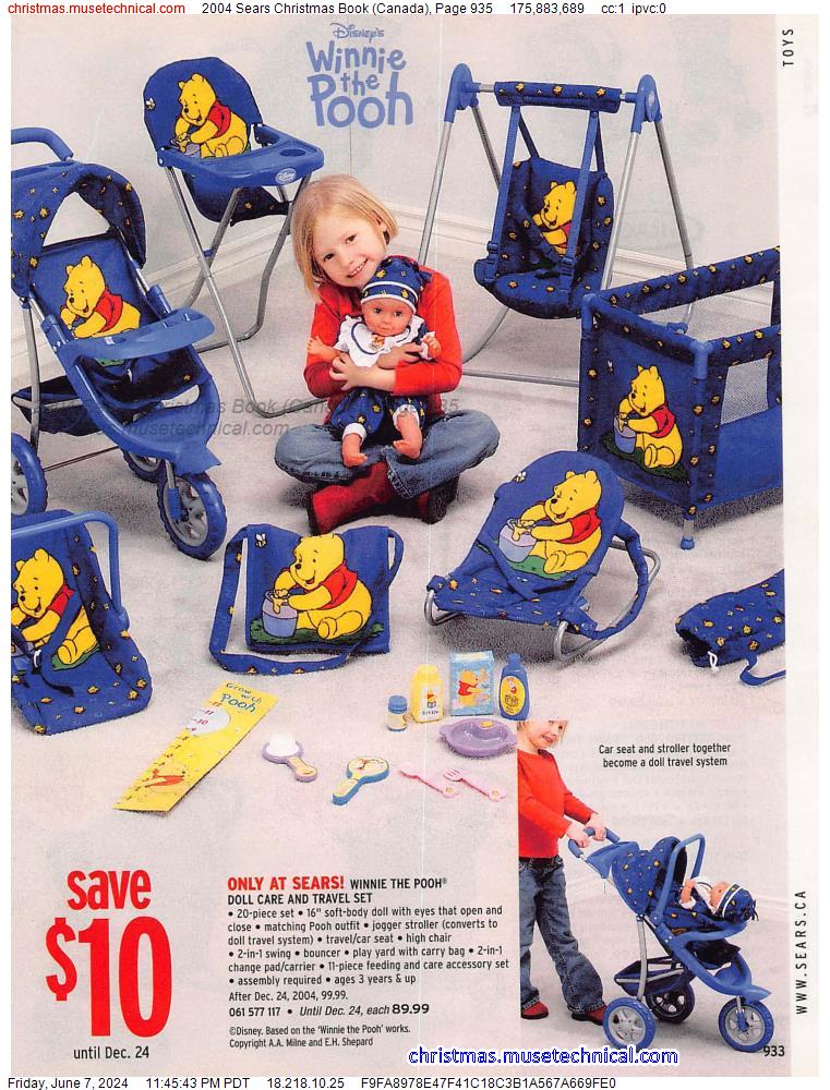 2004 Sears Christmas Book (Canada), Page 935