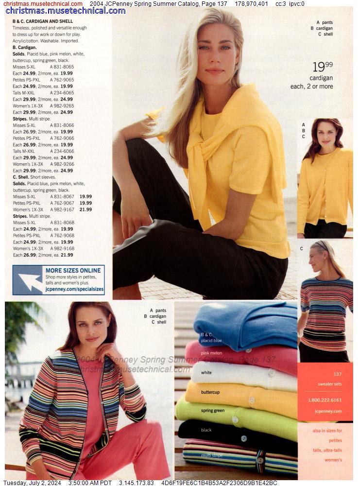2004 JCPenney Spring Summer Catalog, Page 137