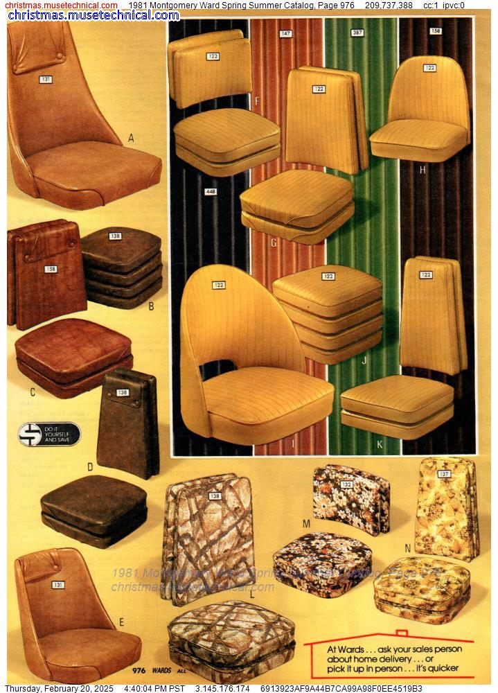 1981 Montgomery Ward Spring Summer Catalog, Page 976