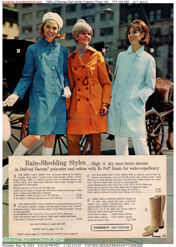 1969 JCPenney Fall Winter Catalog, Page 109