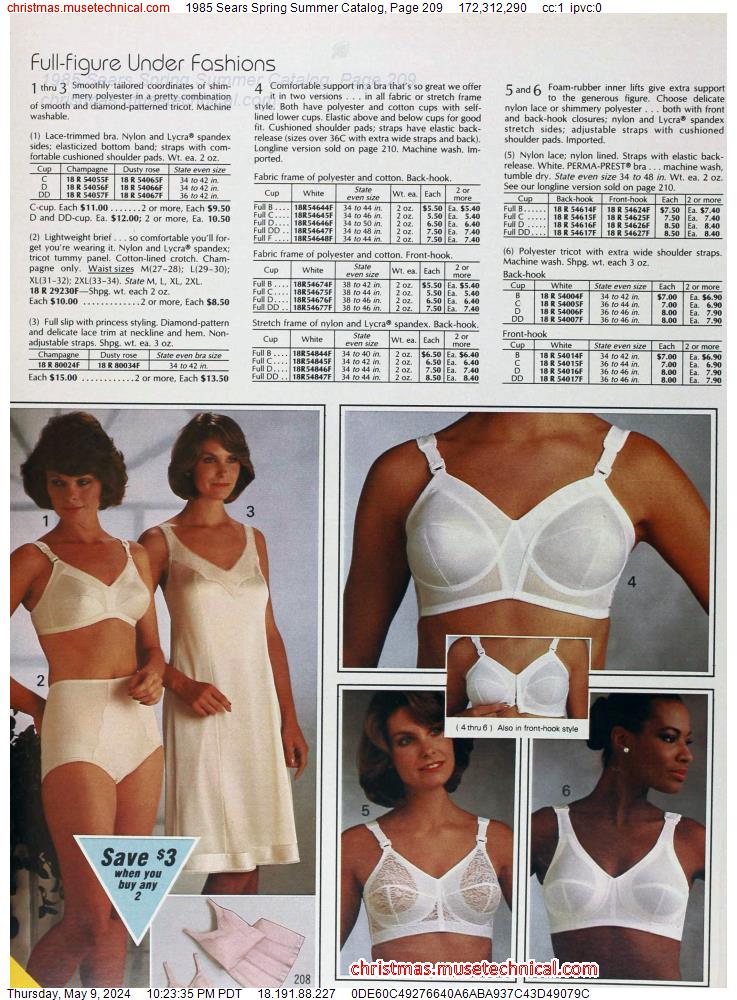 1985 Sears Spring Summer Catalog, Page 209