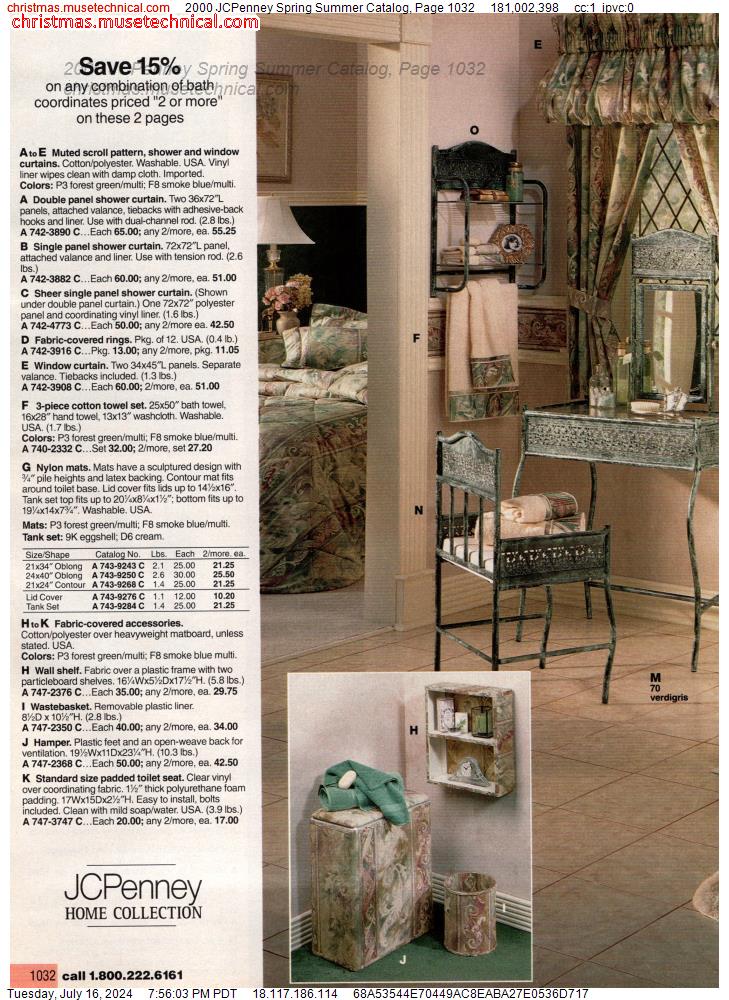 2000 JCPenney Spring Summer Catalog, Page 1032
