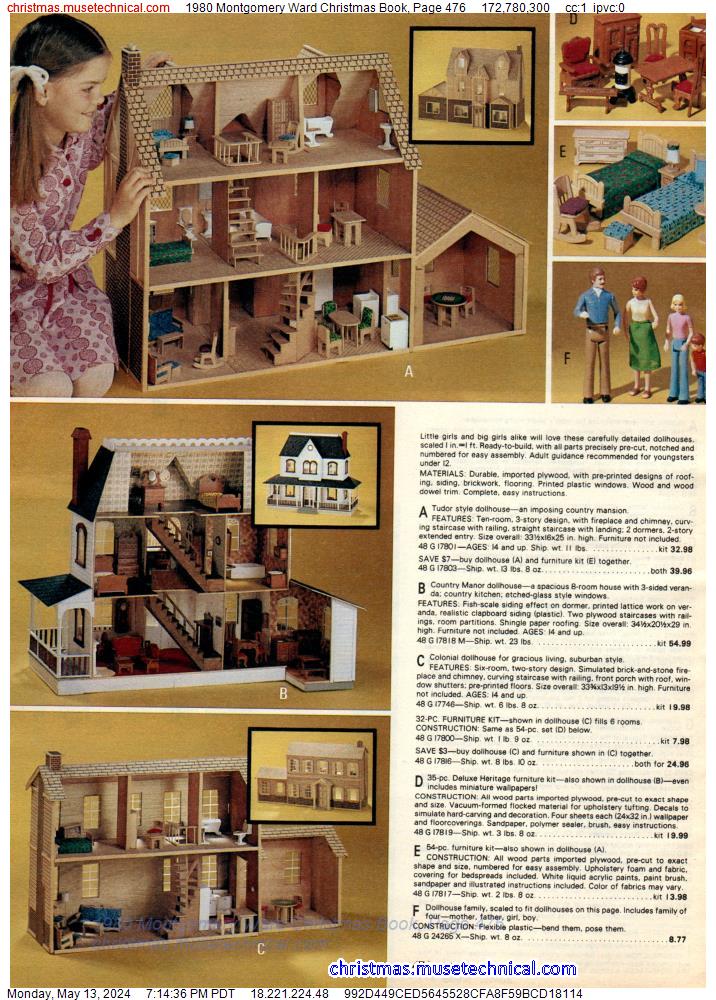 1980 Montgomery Ward Christmas Book, Page 476