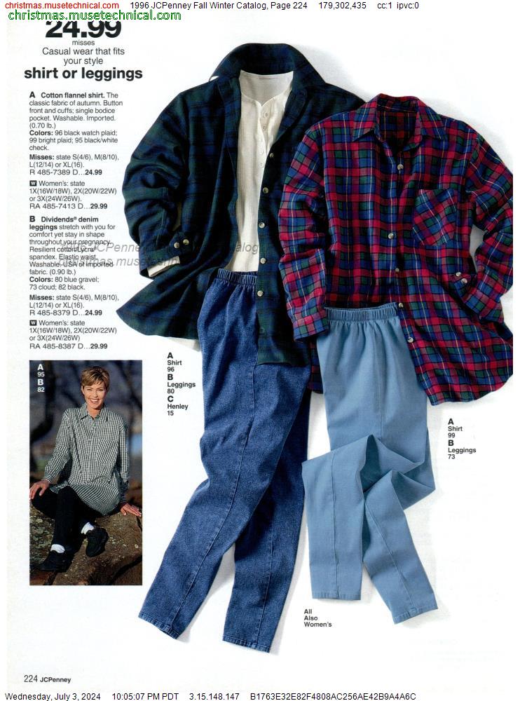 1996 JCPenney Fall Winter Catalog, Page 224 - Catalogs & Wishbooks