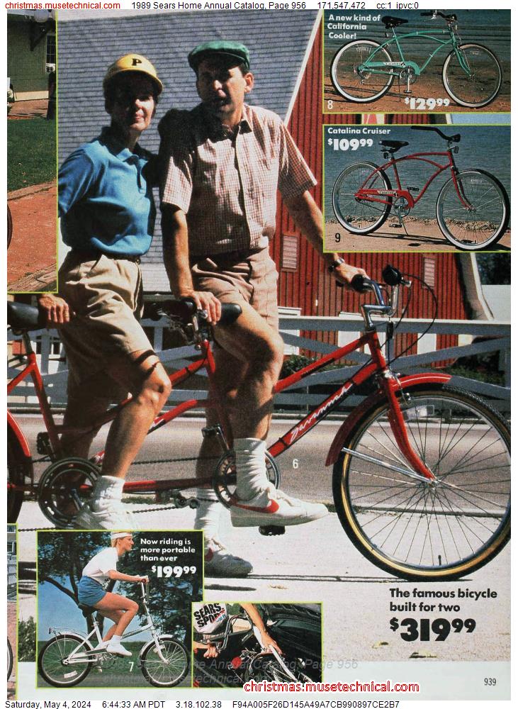 1989 Sears Home Annual Catalog, Page 956