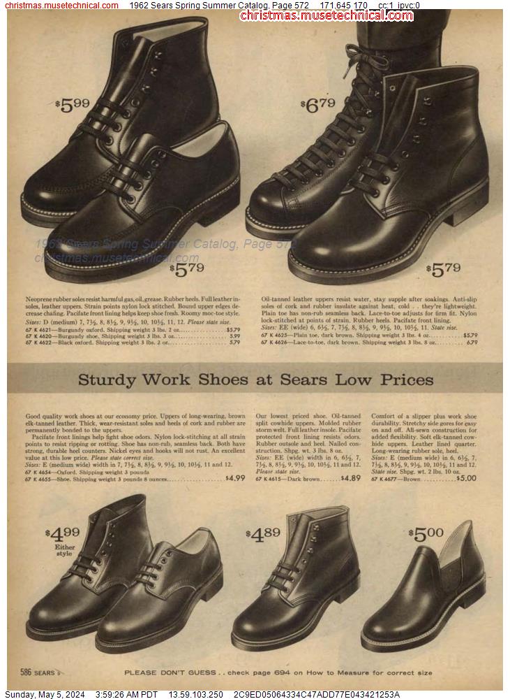 1962 Sears Spring Summer Catalog, Page 572