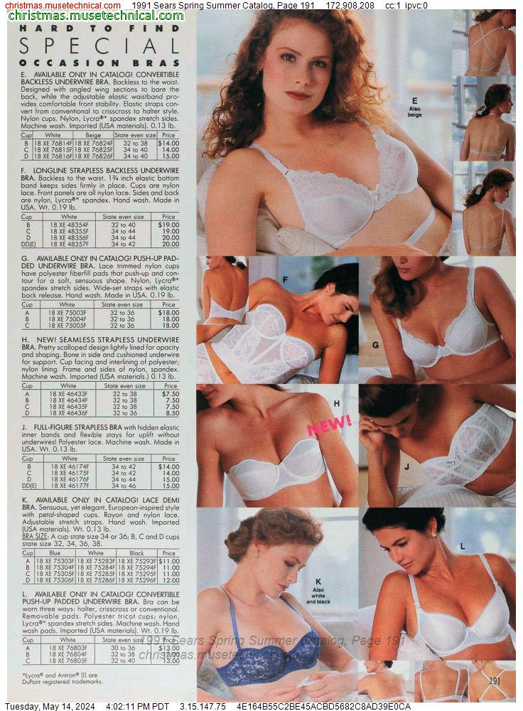 1991 Sears Spring Summer Catalog, Page 191
