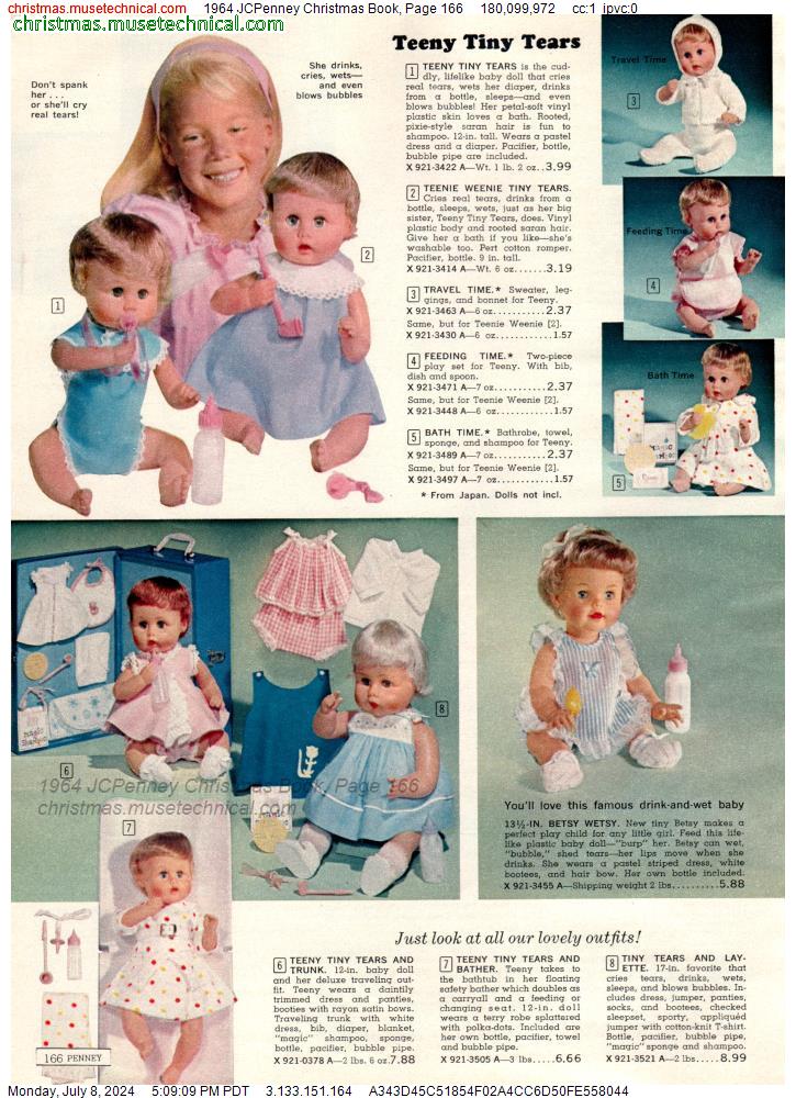 1964 JCPenney Christmas Book, Page 166