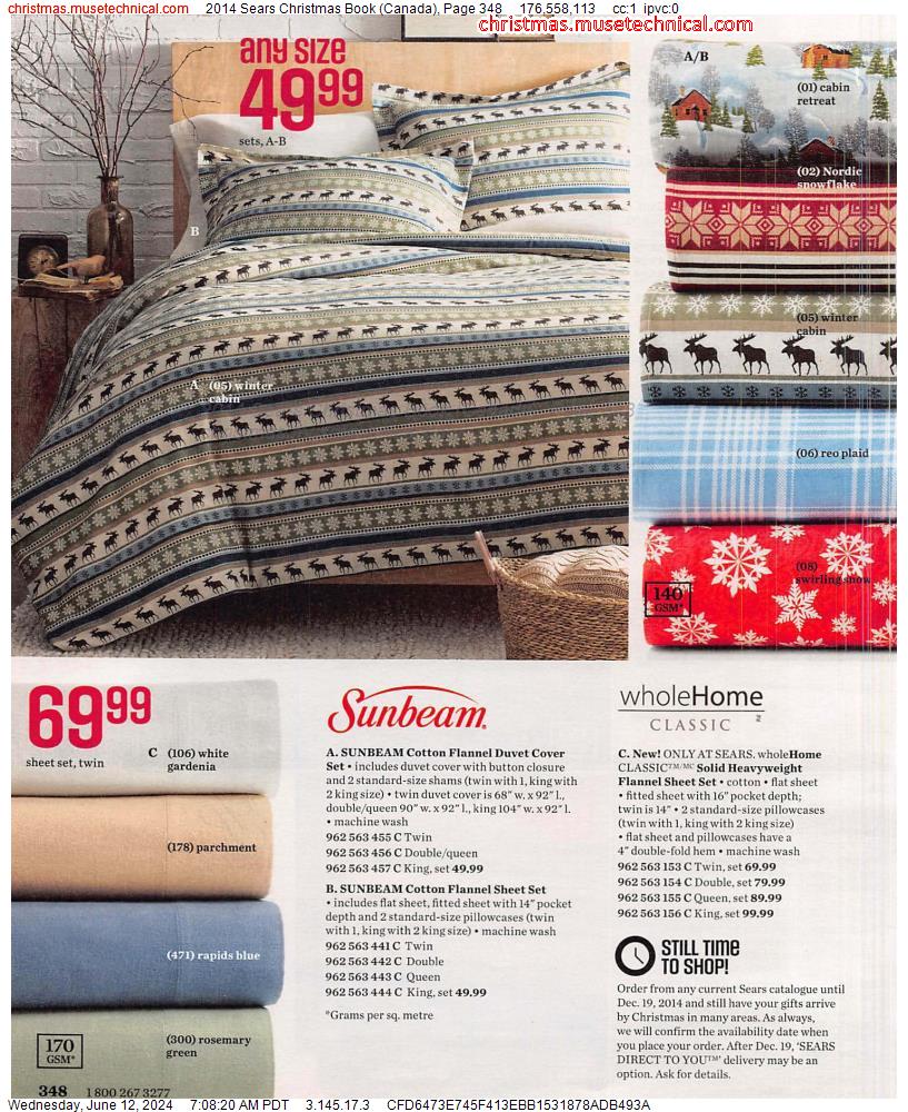2014 Sears Christmas Book (Canada), Page 348