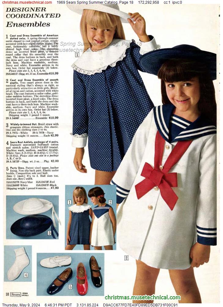 1969 Sears Spring Summer Catalog, Page 18
