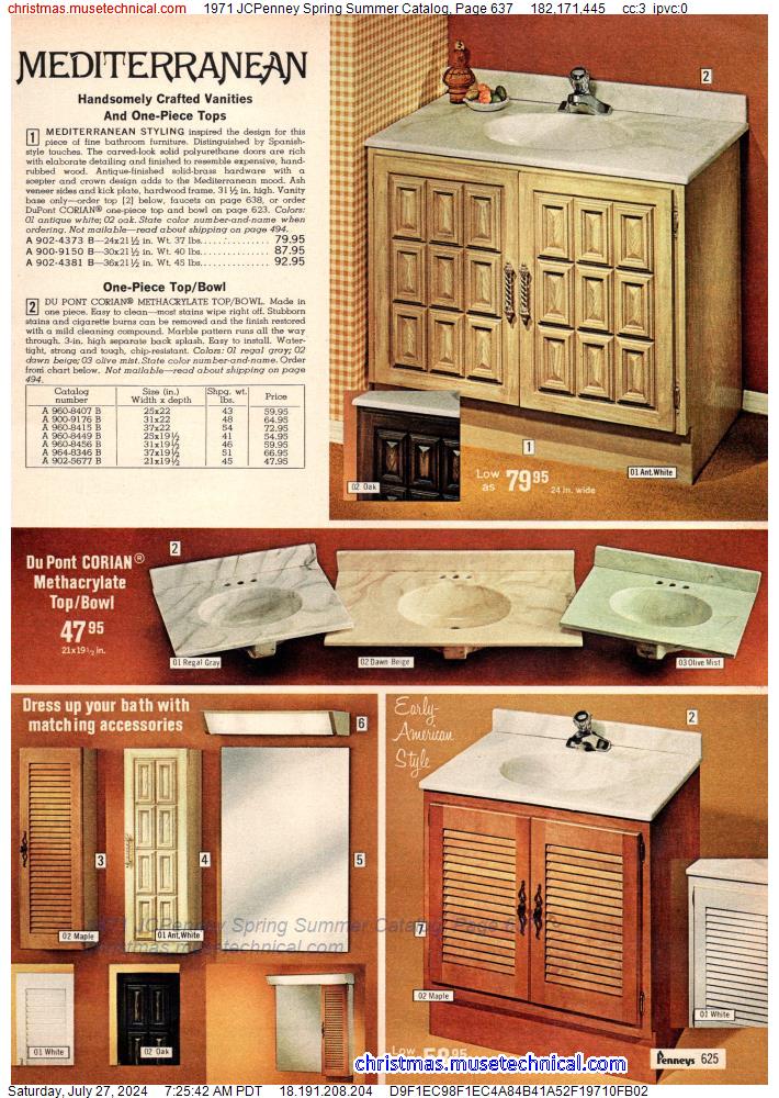 1971 JCPenney Spring Summer Catalog, Page 637