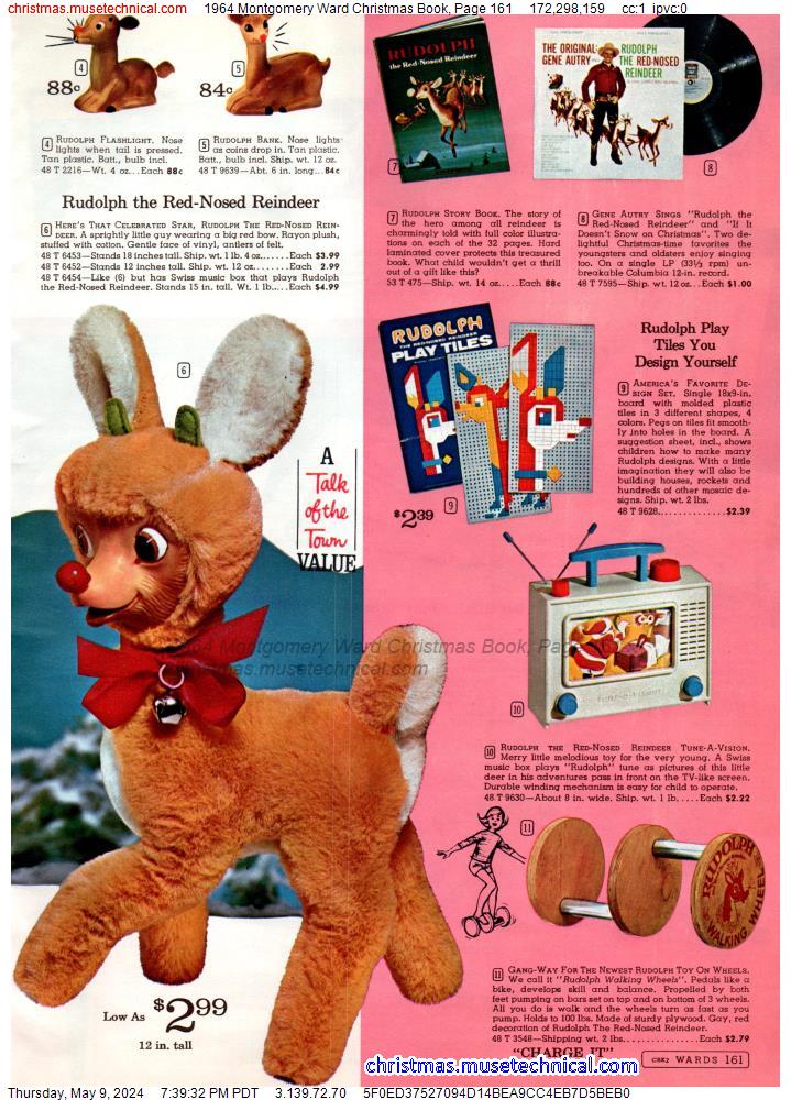 1964 Montgomery Ward Christmas Book, Page 161