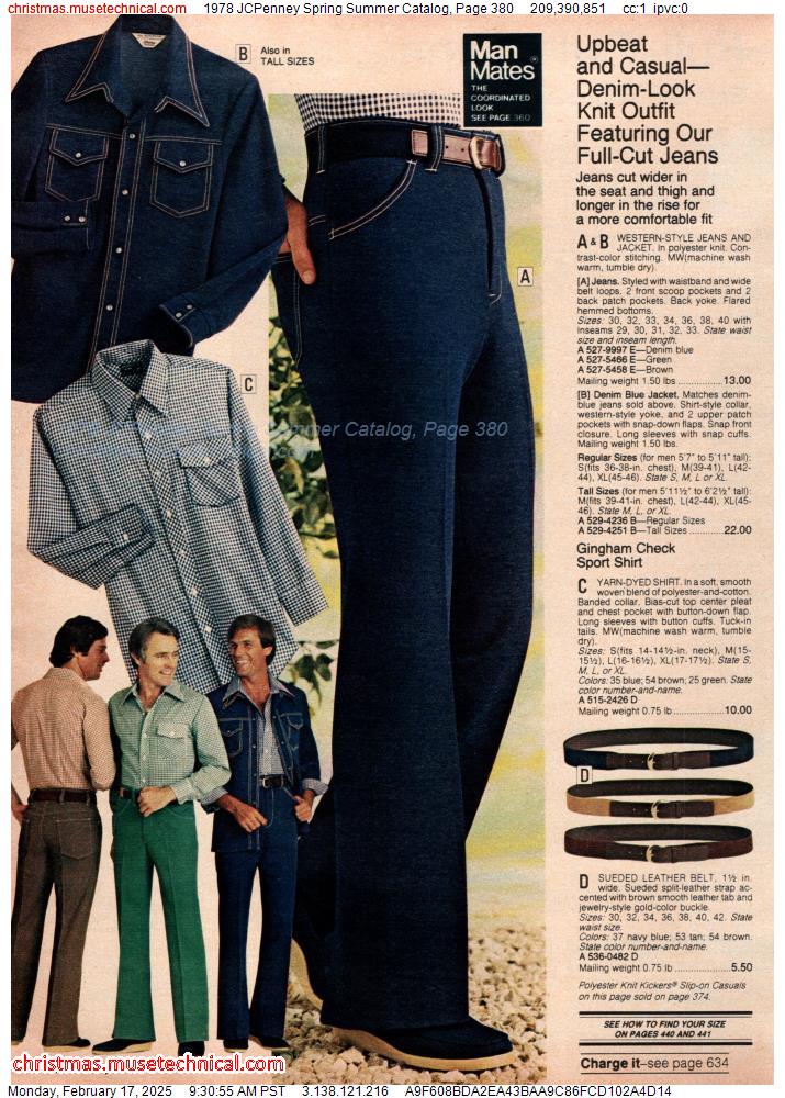 1978 JCPenney Spring Summer Catalog, Page 380