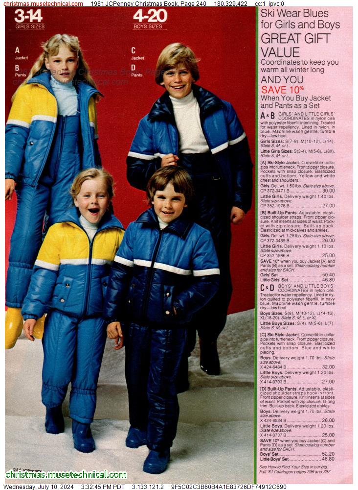 1981 JCPenney Christmas Book, Page 240