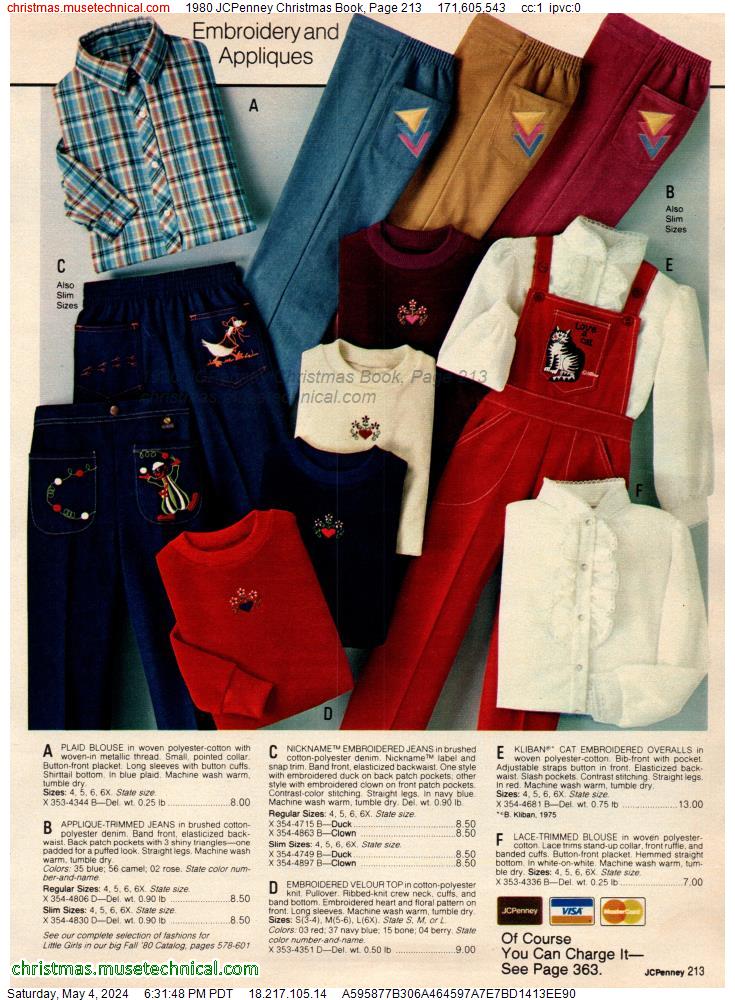 1980 JCPenney Christmas Book, Page 213