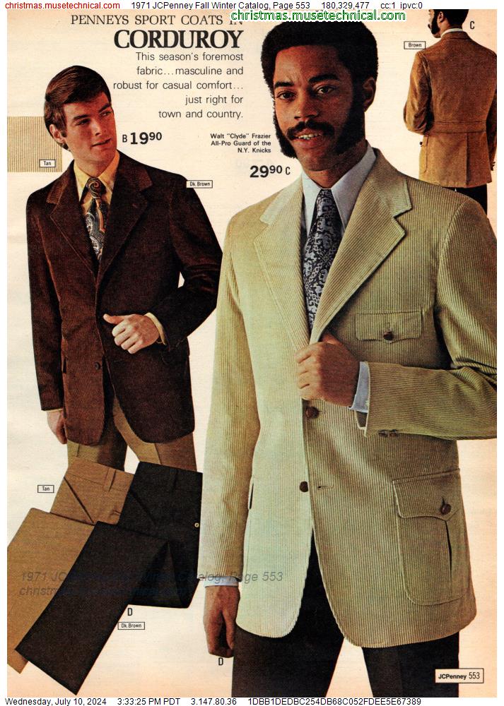 1971 JCPenney Fall Winter Catalog, Page 553