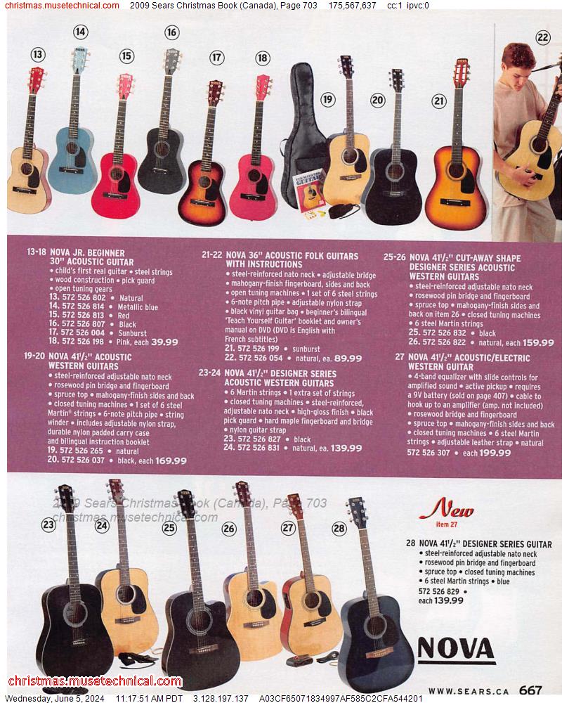 2009 Sears Christmas Book (Canada), Page 703
