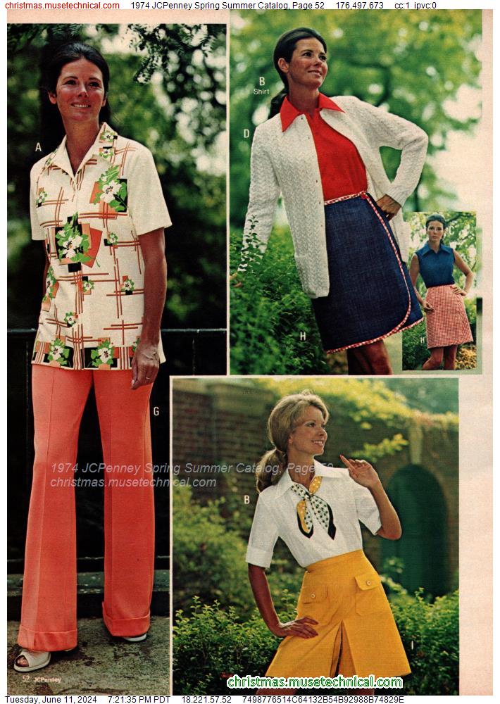 1974 JCPenney Spring Summer Catalog, Page 52