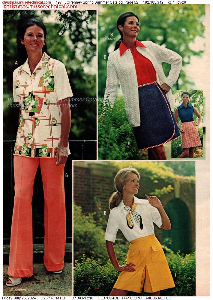 1974 JCPenney Spring Summer Catalog, Page 52