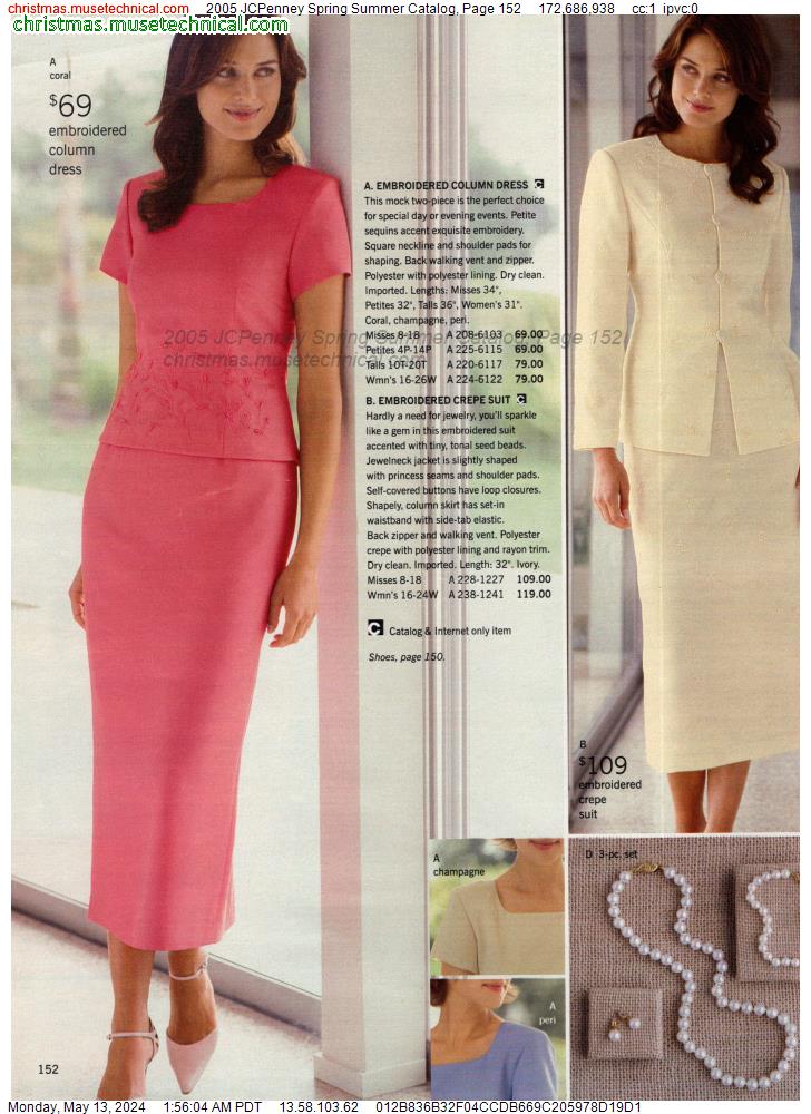 2005 JCPenney Spring Summer Catalog, Page 152