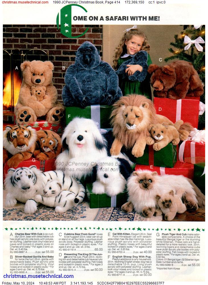 1990 JCPenney Christmas Book, Page 414