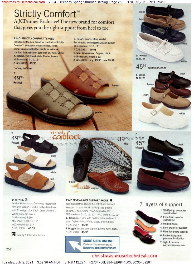 2004 JCPenney Spring Summer Catalog, Page 258
