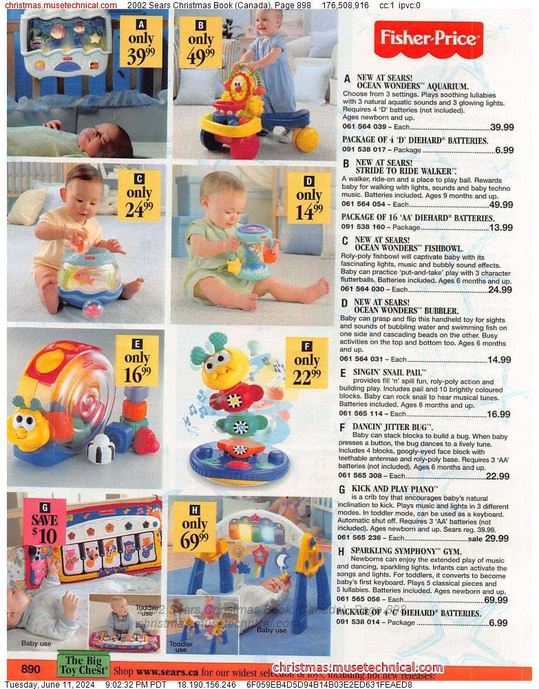 2002 Sears Christmas Book (Canada), Page 898