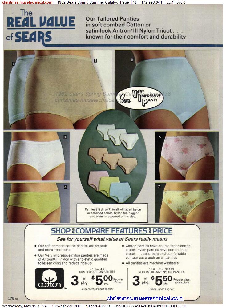 1982 Sears Spring Summer Catalog, Page 178