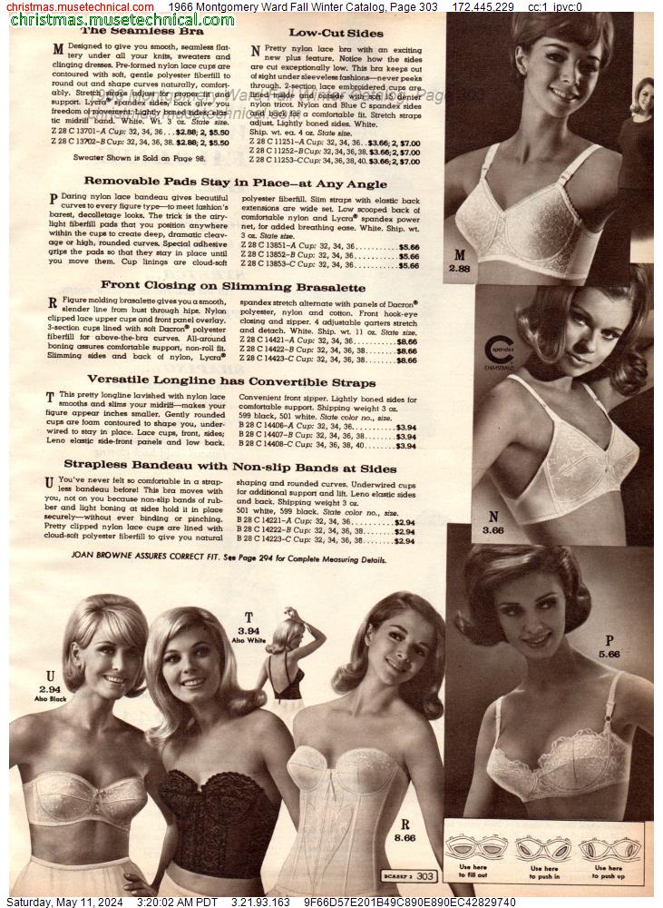 1966 Montgomery Ward Fall Winter Catalog, Page 303