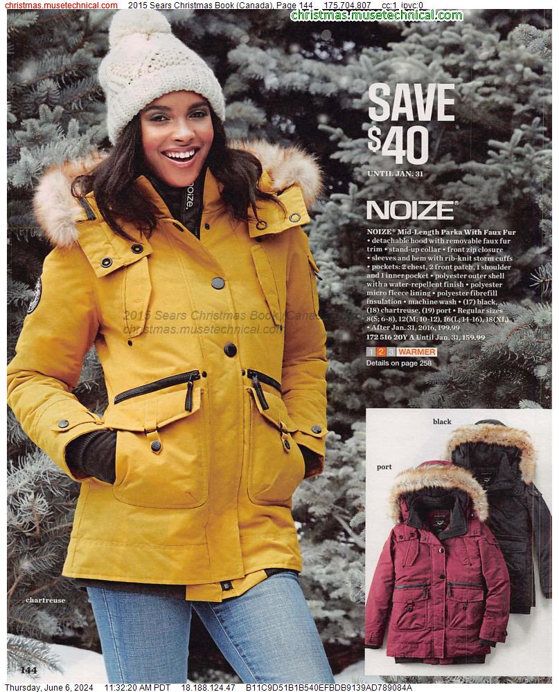 2015 Sears Christmas Book (Canada), Page 144