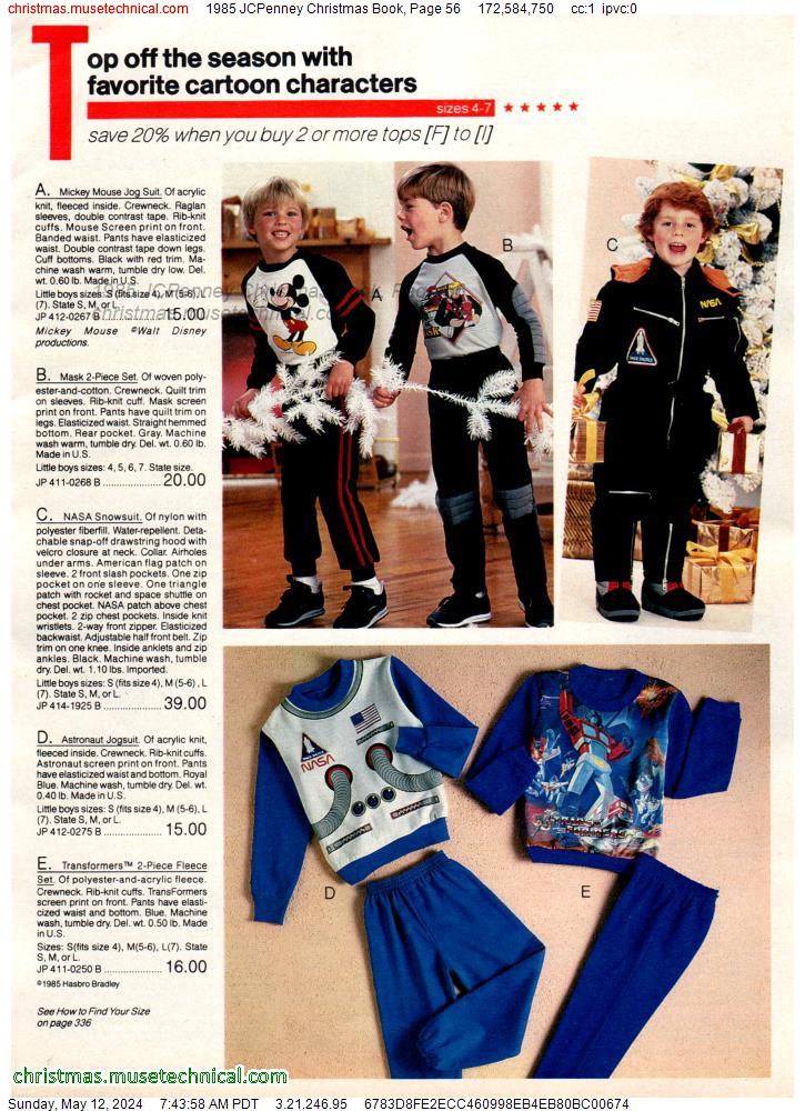 1985 JCPenney Christmas Book, Page 56