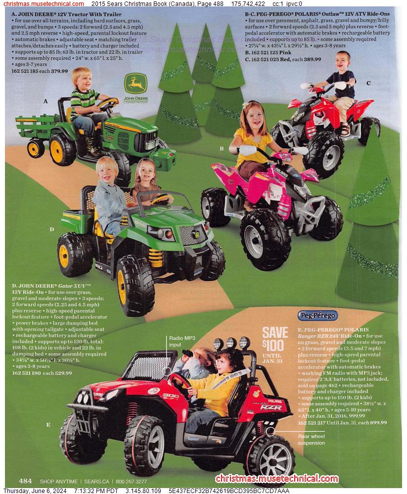2015 Sears Christmas Book (Canada), Page 488