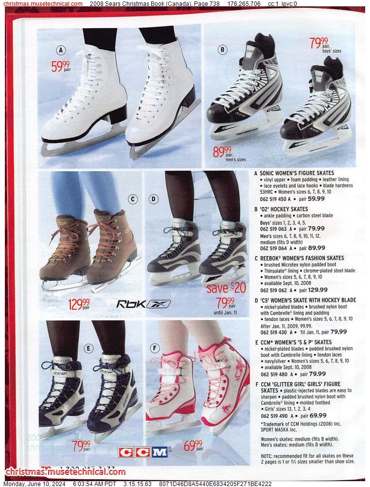 2008 Sears Christmas Book (Canada), Page 738