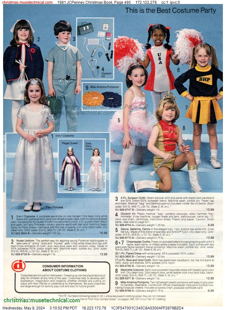 1981 JCPenney Christmas Book, Page 490