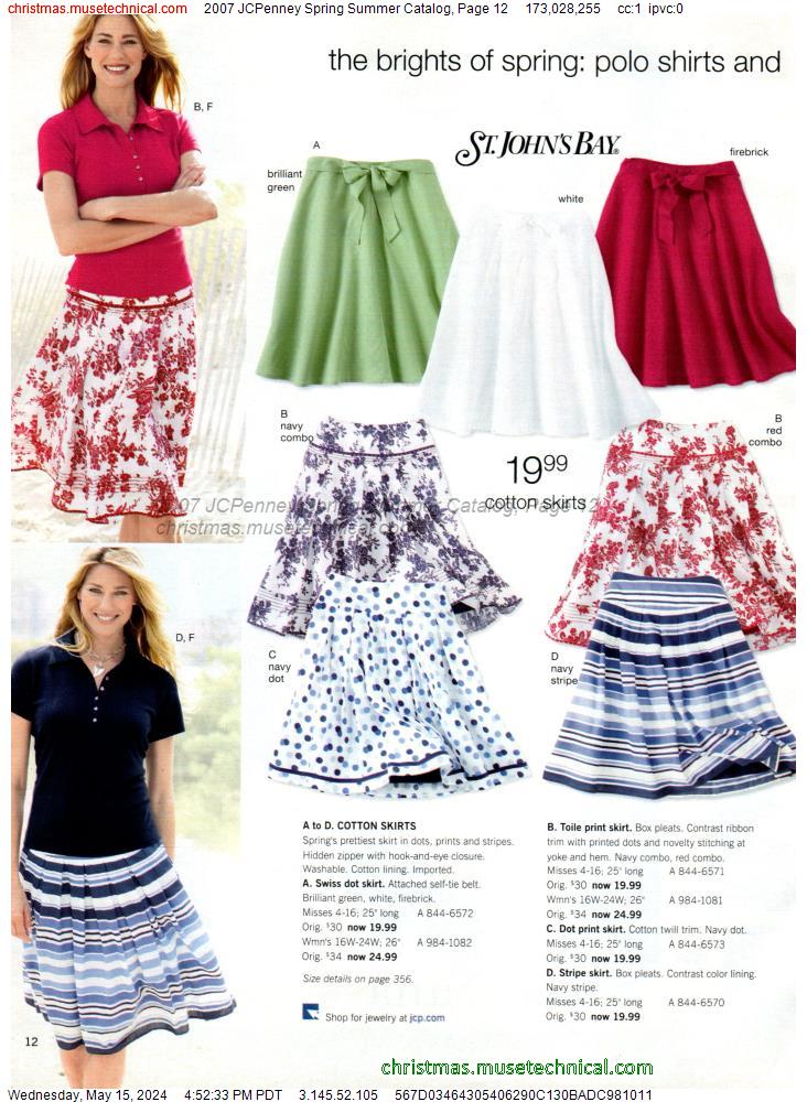 2007 JCPenney Spring Summer Catalog, Page 12