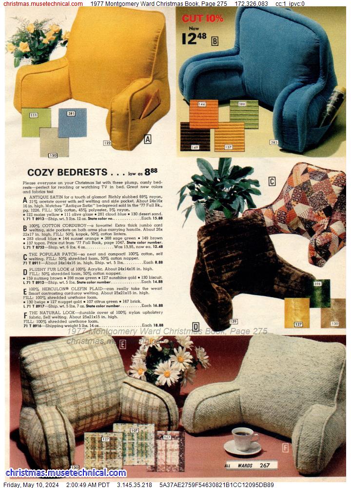 1977 Montgomery Ward Christmas Book, Page 275