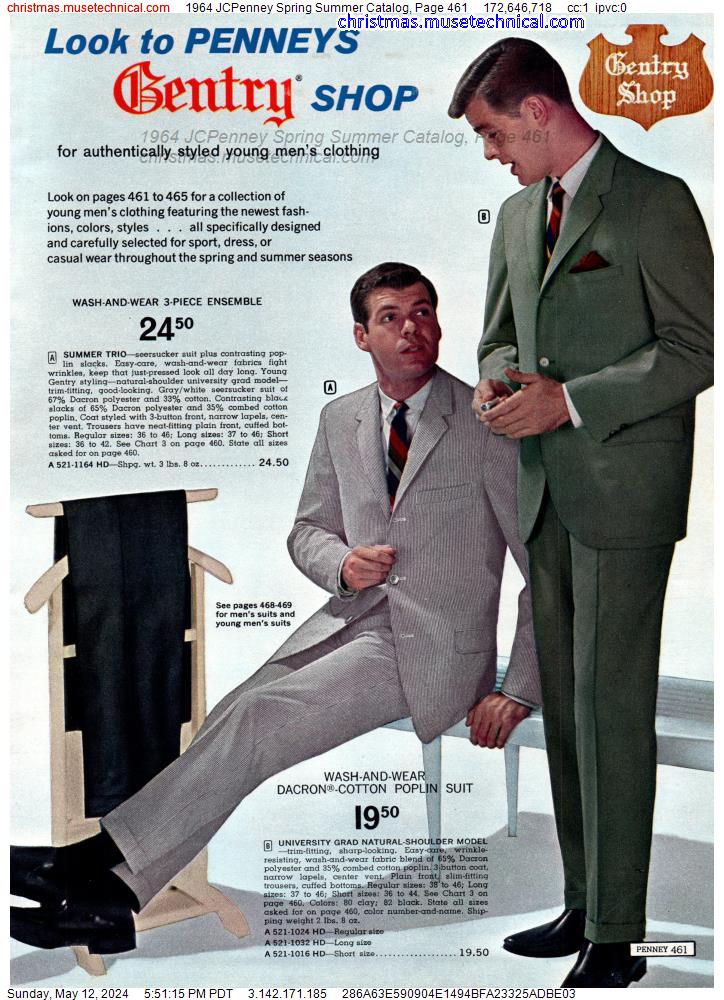 1964 JCPenney Spring Summer Catalog, Page 461