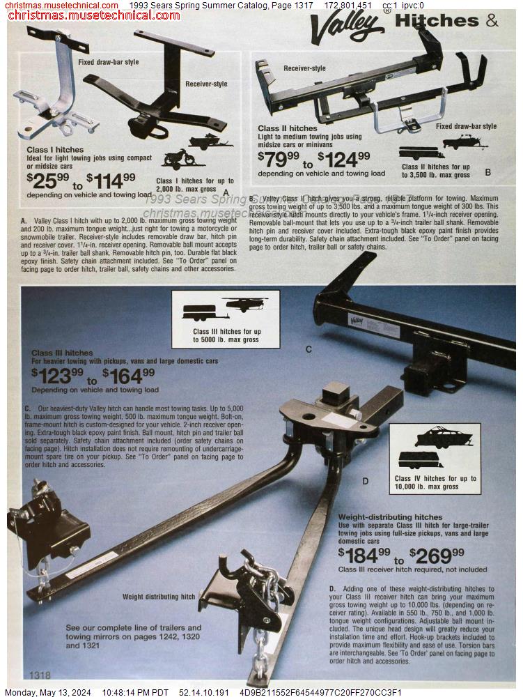 1993 Sears Spring Summer Catalog, Page 1317