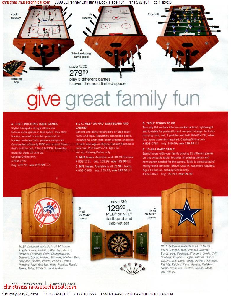 2008 JCPenney Christmas Book, Page 104