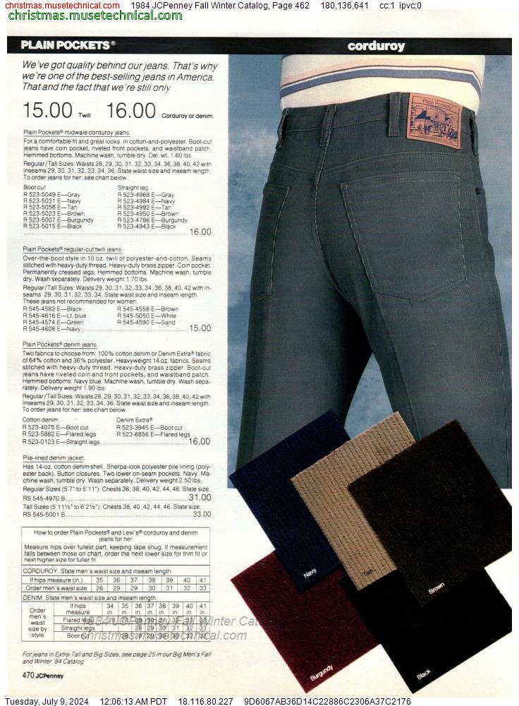 1984 JCPenney Fall Winter Catalog, Page 462