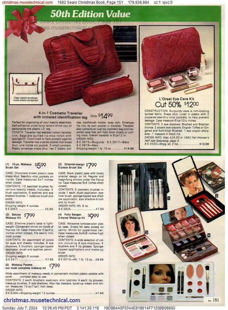 1982 Sears Christmas Book, Page 151