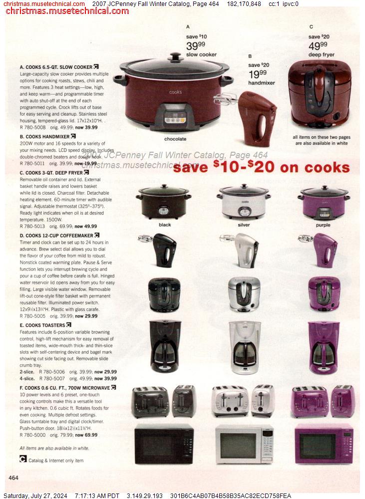 2007 JCPenney Fall Winter Catalog, Page 464