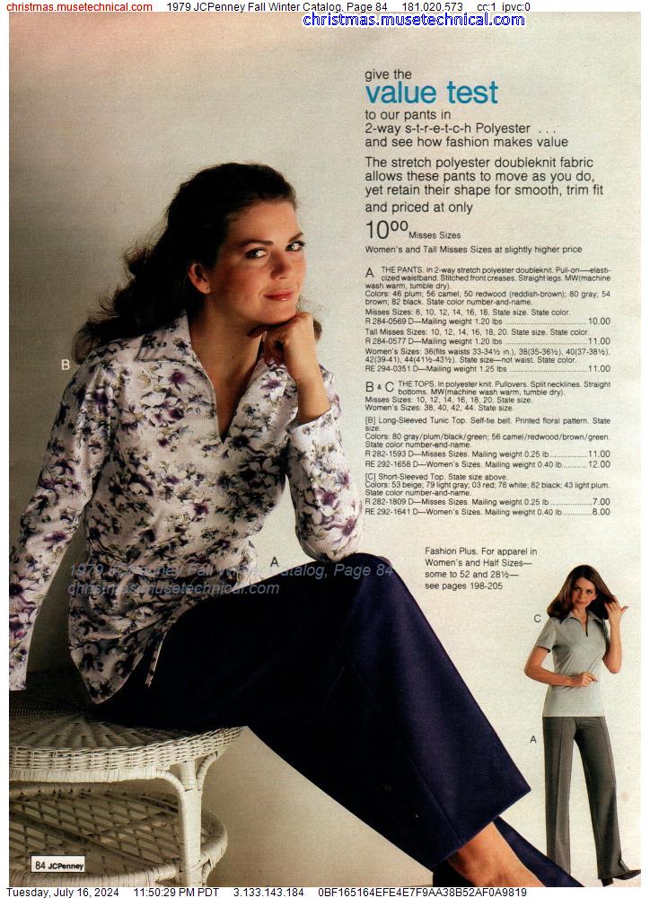 1979 JCPenney Fall Winter Catalog, Page 84