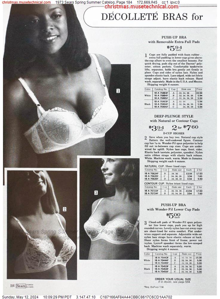 1973 Sears Spring Summer Catalog, Page 184